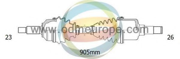 18-292540 ODM-MULTIPARTS Antriebswelle