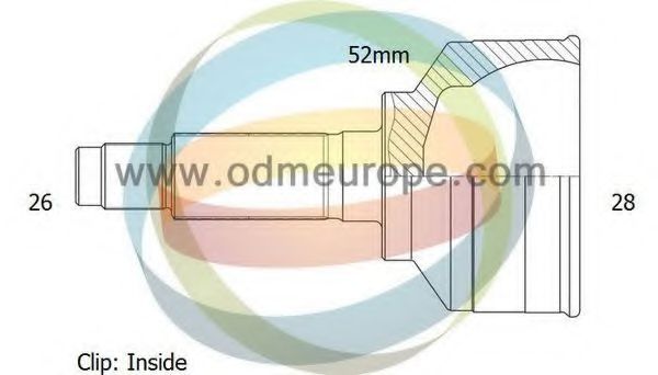 12-040857 ODM-MULTIPARTS Joint Kit, drive shaft
