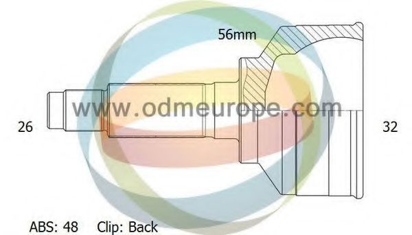 12090235 ODM-MULTIPARTS Joint Kit, drive shaft