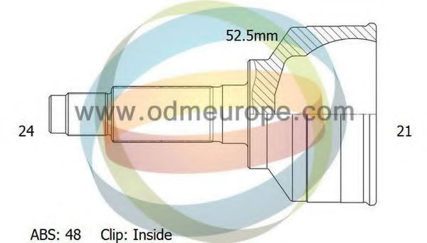 12-080687 ODM-MULTIPARTS Joint Kit, drive shaft