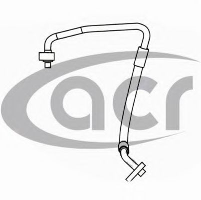 119277 ACR High-/Low Pressure Line, air conditioning