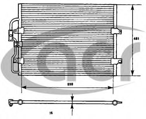 300443 ACR Condenser, air conditioning