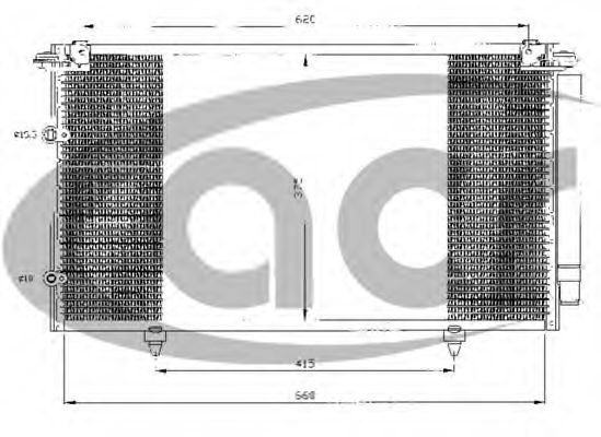 300480 ACR Gasket, cylinder head cover