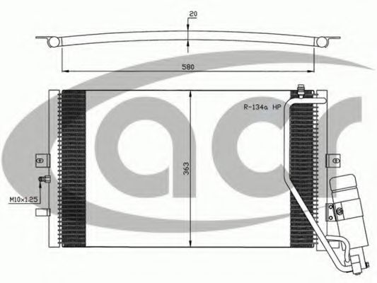 300624 ACR Wheel Suspension Wheel Bearing Kit