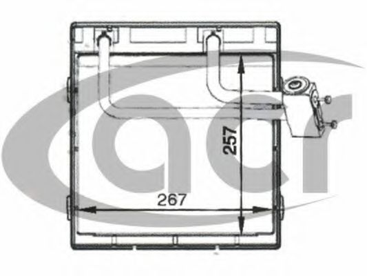 310042 ACR Cable, parking brake