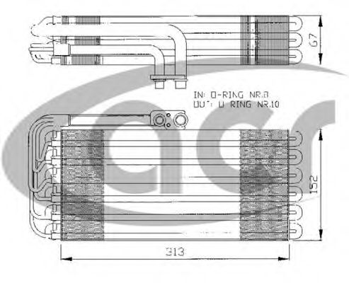 310125 ACR Cable, parking brake