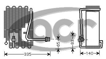 310174 ACR Brake System Cable, parking brake