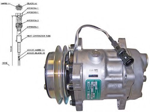 40405102 AUTOCLIMA Air Conditioning Compressor, air conditioning