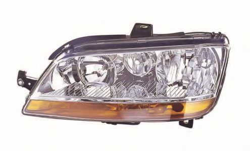 661-1144R-LD-EM LORO Headlight