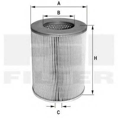 HP 4554 FIL+FILTER Air Supply Air Filter
