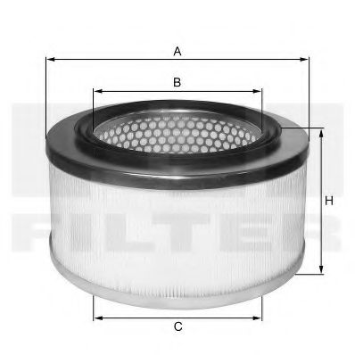 HP 4511 FIL+FILTER Air Supply Air Filter