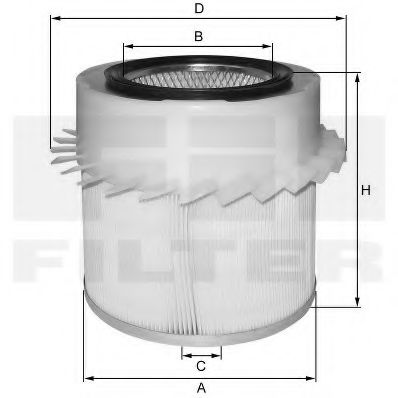 HP 986 K FIL+FILTER Air Supply Air Filter