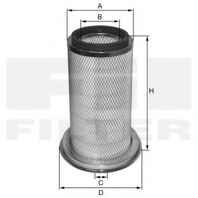 HP 743 FIL+FILTER Air Filter