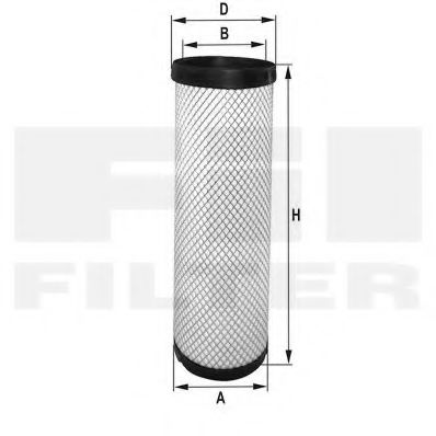 HP 2510 FIL FILTER Secondary Air Filter
