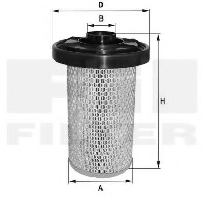 HP 2591 FIL+FILTER Air Supply Air Filter