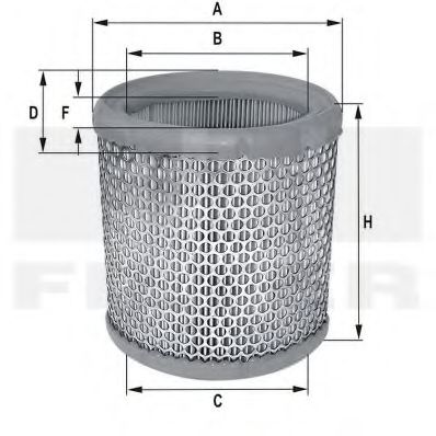 HPU 4348 FIL+FILTER Air Supply Air Filter