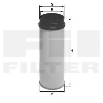 HP 2607 FIL+FILTER Air Supply Air Filter