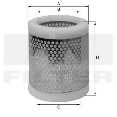 HP 4599 FIL+FILTER Air Supply Air Filter