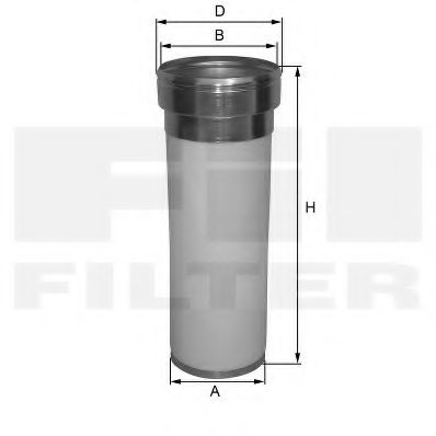 HP 4611 FIL+FILTER Air Supply Secondary Air Filter