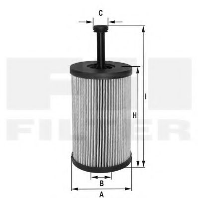 MLE 1387 FIL+FILTER Lubrication Oil Filter
