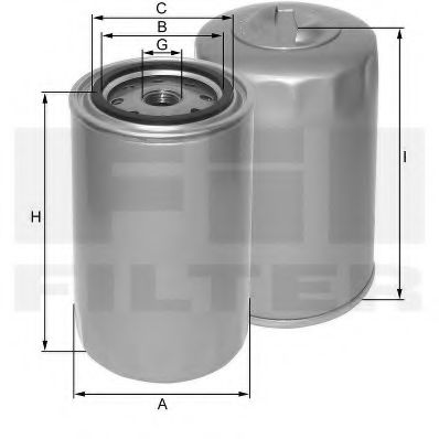 ZP 3502 B FIL+FILTER Lubrication Oil Filter