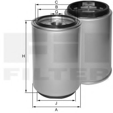 ZP 3035 AF FIL+FILTER Fuel filter