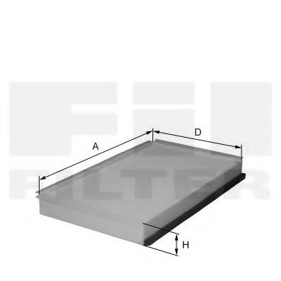 HC 7115 FIL+FILTER Heating / Ventilation Filter, interior air