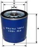FG 1051 GOODWILL Fuel Supply System Fuel filter