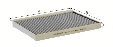 AG 394 CFC GOODWILL Heating / Ventilation Filter, interior air