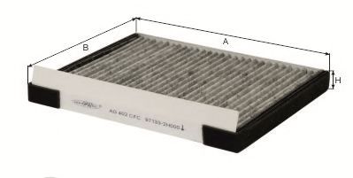 AG 402 CFC GOODWILL Heating / Ventilation Filter, interior air