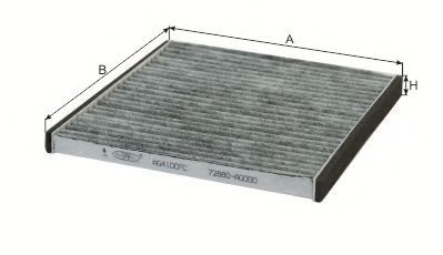 AG 410 CFC GOODWILL Heating / Ventilation Filter, interior air