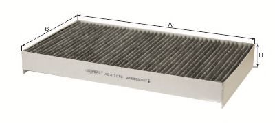 AG 417 CFC GOODWILL Отопление / вентиляция Фильтр, воздух во внутренном пространстве
