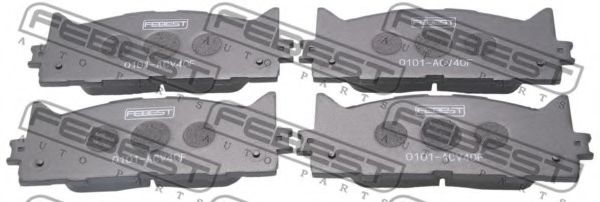 0101-ACV40F FEBEST Brake Pad Set, disc brake
