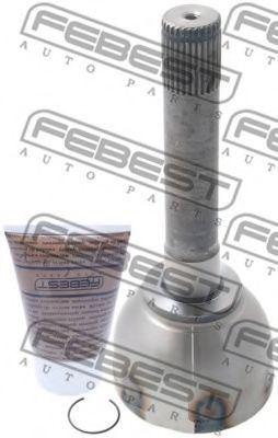 0110-030 FEBEST Exhaust System Front Silencer