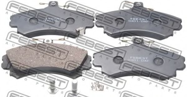 0401-DAF FEBEST Brake System Brake Pad Set, disc brake