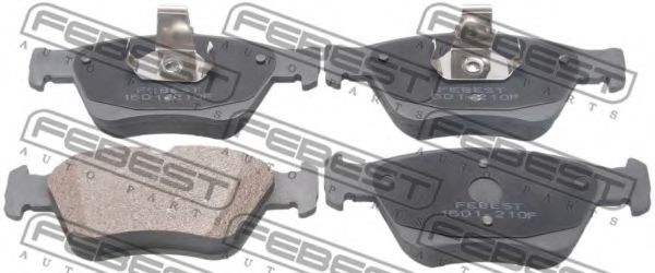1601-210F FEBEST Brake Pad Set, disc brake