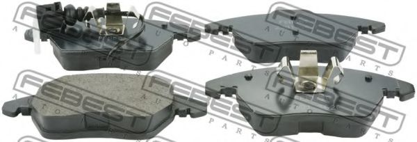 2301-362F FEBEST Brake Pad Set, disc brake