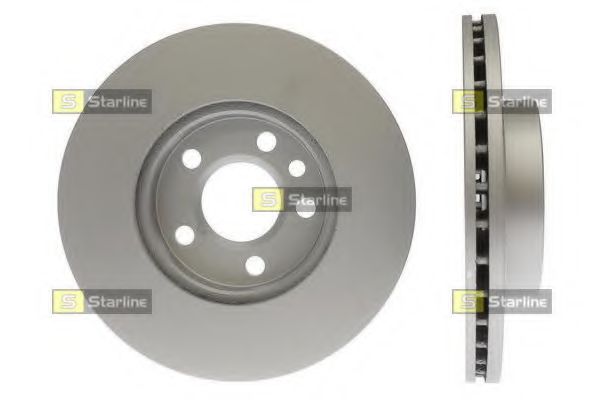 PB 2536C STARLINE Brake Disc