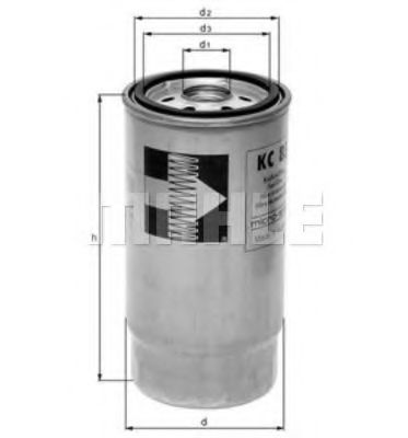 KC 24 METAL+LEVE Fuel filter