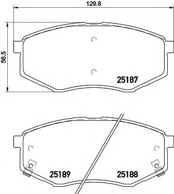 N-1751 COBREQ Brake Pad Set, disc brake