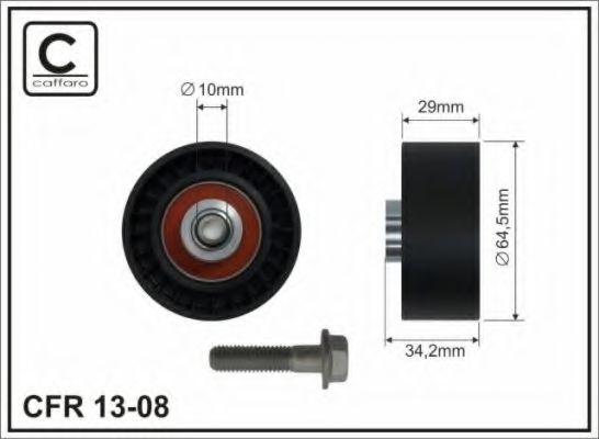 13-08 CAFFARO Wheel Suspension Repair Kit, stabilizer suspension