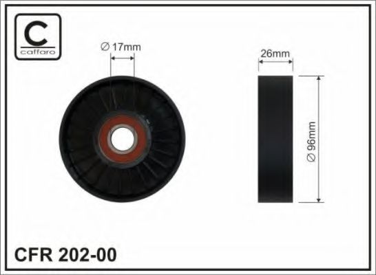202-00 CAFFARO Система подачи воздуха Воздушный фильтр