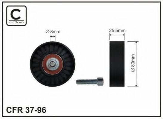 37-96 CAFFARO Brake System Wheel Brake Cylinder