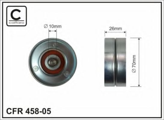 458-05 CAFFARO Wheel Suspension Wheel Bearing Kit