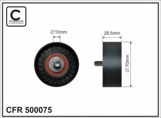 500075 CAFFARO Lubrication Oil Pressure Switch