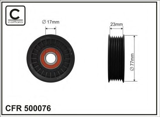 500076 CAFFARO Lubrication Oil Pressure Switch