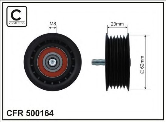 500164 CAFFARO Lubrication Oil Pressure Switch