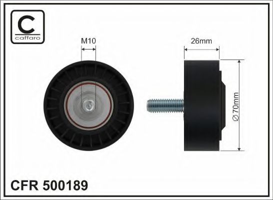 500189 CAFFARO Lubrication Oil Pressure Switch