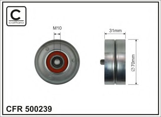 500239 CAFFARO Wheel Suspension Rod/Strut, stabiliser