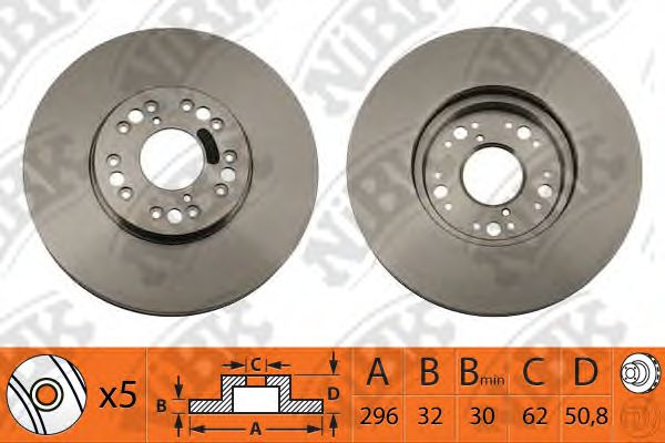 RN1150 NIBK Brake Disc